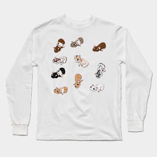 Hammie Sticker Sheet Long Sleeve T-Shirt